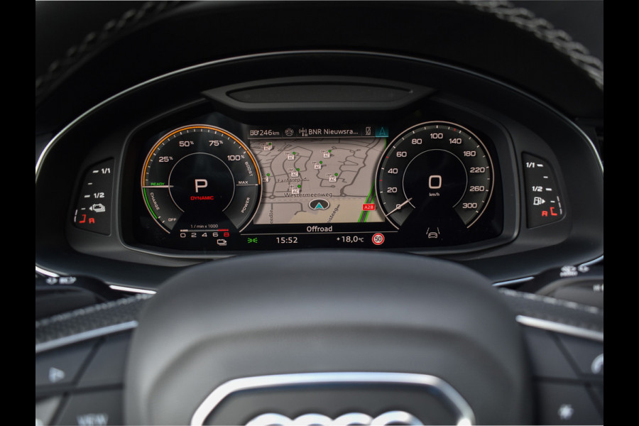 Audi Q8 60 TFSI e QUATTRO PRO LINE S COMPETITION | PANORAMADAK | 4 WIEL BESTURING | ALCANTARA HEMEL | AMBIANCE VERLICHTING | STOELMASSAG