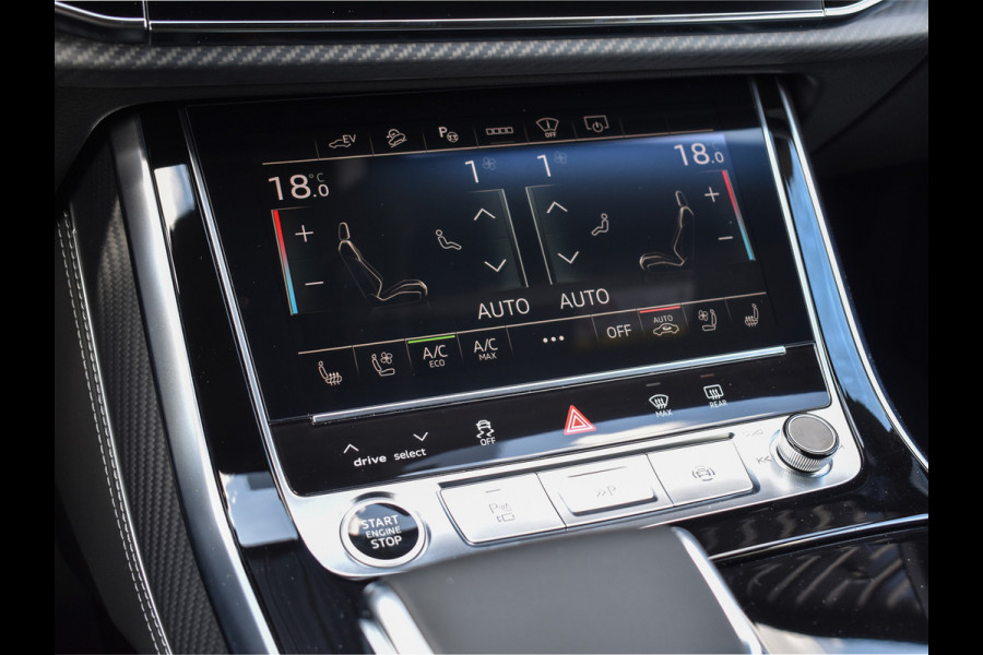 Audi Q8 60 TFSI e QUATTRO PRO LINE S COMPETITION | PANORAMADAK | 4 WIEL BESTURING | ALCANTARA HEMEL | AMBIANCE VERLICHTING | STOELMASSAG