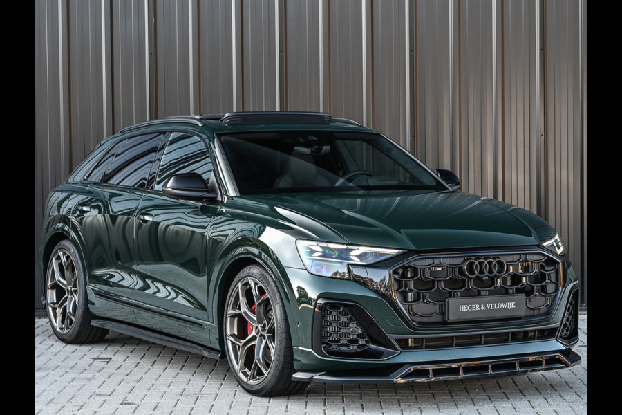 Audi Q8 60 TFSI e QUATTRO PRO LINE S COMPETITION | PANORAMADAK | 4 WIEL BESTURING | ALCANTARA HEMEL | AMBIANCE VERLICHTING | STOELMASSAG