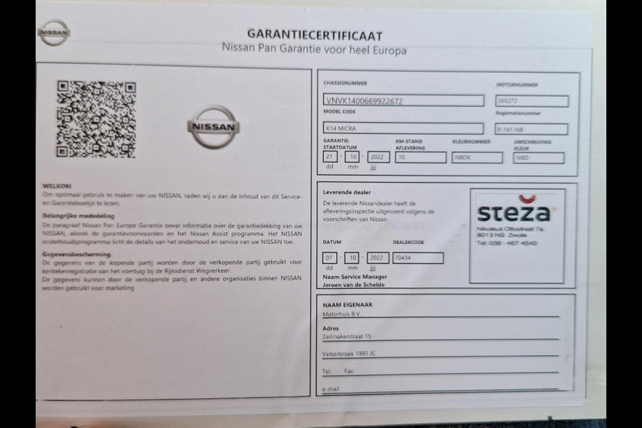 Nissan Micra 1.0 IG-T N-Design Incl. Apple Carplay/Android Auto | Cruise control | Achteruitrijcamera