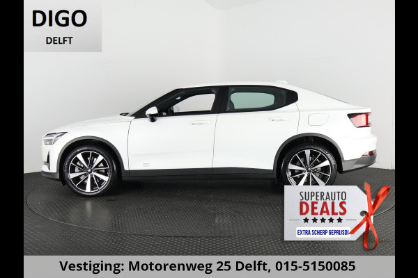 Polestar 2 LONG RANGE ACCU 90%! WLTP BEREIK 511 KM GARANTIE-2032* NAVI.APPLE/ANDROID.CAMERA.BIJNA 2022.