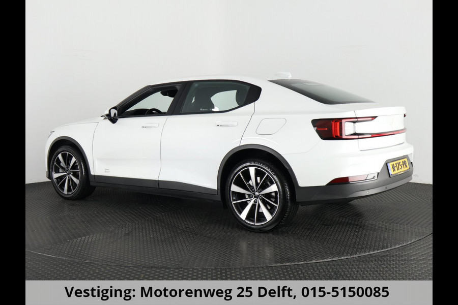 Polestar 2 LONG RANGE ACCU 90%! WLTP BEREIK 511 KM GARANTIE-2032* NAVI.APPLE/ANDROID.CAMERA.BIJNA 2022.