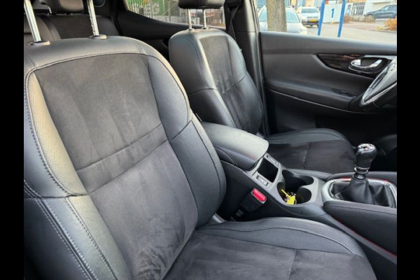 Nissan QASHQAI 1.6 Turbo 164pk N-Vision Airco/ECC,Navigatie,Camera,Panoramadak,Leder/Alcantara Interieur