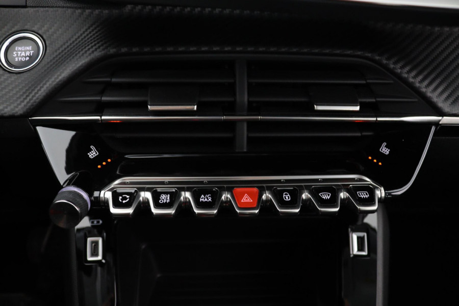 Peugeot e-208 EV ALLURE PACK 50 KWh ACCU= 93% +SNELLADEN GARANTIE TOT 2031** 3 FASE LADEN . Als nieuw!