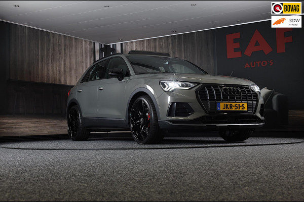 Audi Q3 45 TFSI e S Line Edition Competition / AUT / Acc / Lane Assist / Dode Hoek / Elek Stoel / Pano / Sfeer / Matrix / 21 Inch