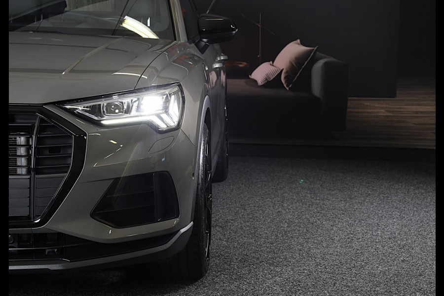 Audi Q3 45 TFSI e S Line Edition Competition / AUT / Acc / Lane Assist / Dode Hoek / Elek Stoel / Pano / Sfeer / Matrix / 21 Inch