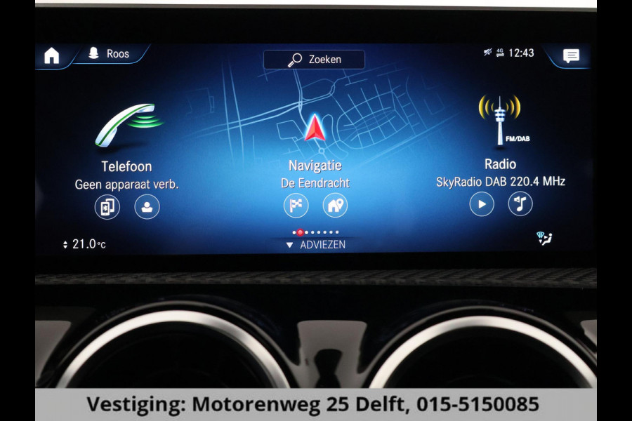Mercedes-Benz A-Klasse 180 BUSINESS SOLUTION 1e EIG. GARANTIE TOT 2030* NL AUTO! NAVI.PDC V+A.  STOELVERWARMING .