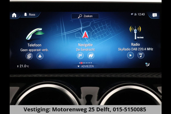 Mercedes-Benz A-Klasse 180 BUSINESS SOLUTION 1e EIG. GARANTIE TOT 2030* NL AUTO! NAVI.PDC V+A.  STOELVERWARMING .