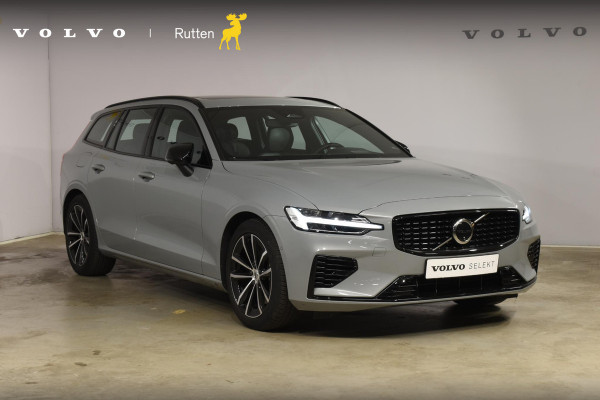 Volvo V60 T6 350PK Automaat Plug-in hybrid AWD Plus Dark / Panoramadak / Harman Kardon / 360 camera / Climate pack / Intellisafe / Trekhaak