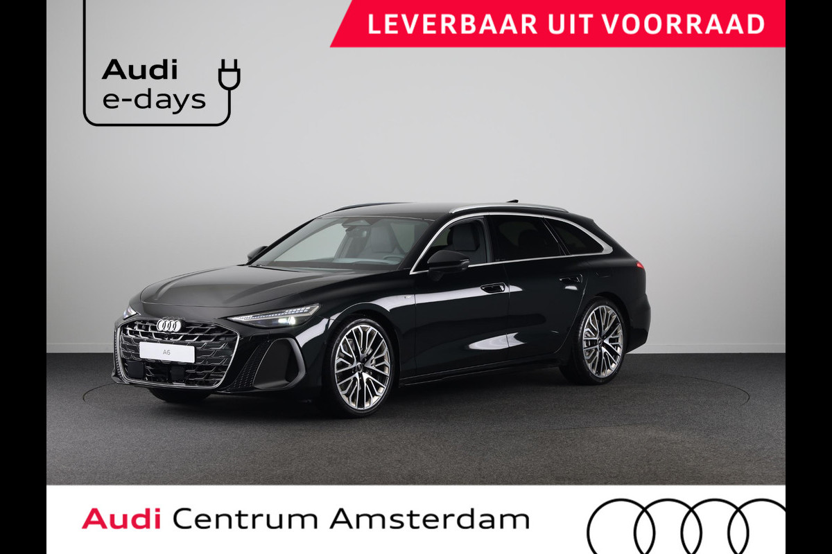 Audi A6 Avant S edition e-hybrid 299 pk | Techniekpakket plus | MMi experience pro | Elektrische stoelen | Privacy glas |