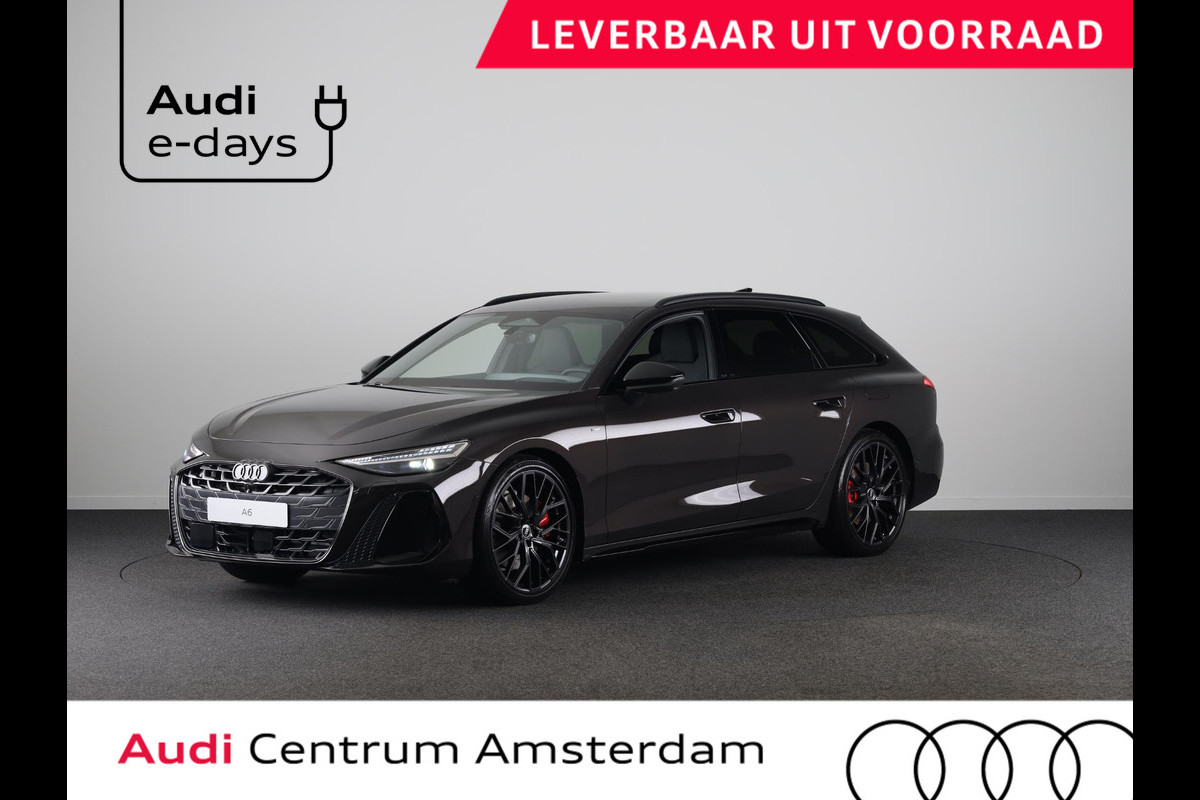 Audi A6 Avant S edition Competition e-hybrid 270 kW / 367 PK | Luchtvering | MMI experience pro | Tech plus | Panoramadak |