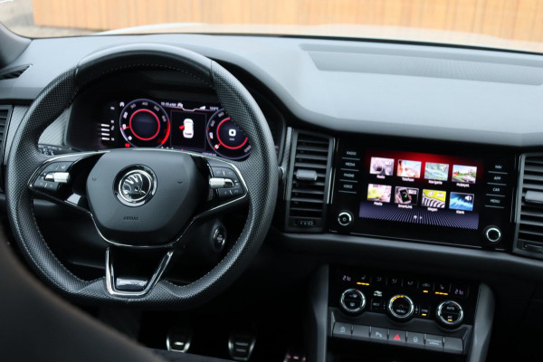 Škoda Kodiaq 1.5 TSI Sportline Business org.NL el.klep+trekhaak camera stuur+stoelverw. canton