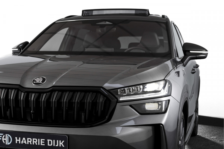 Škoda Kodiaq 1.5 TSI 204 PK PHEV Sportline Business | S/K-Panodak | DCC+ | Dig. Cockpit | Adapt Cruise | Memory | Winterpakket | Camera | NAV + App. Connect | ECC | DAB | Elek. Trekhaak | Elek. Klep | LM 20" | 0767