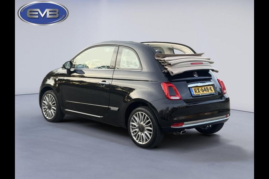 Fiat 500C 1.2 Popstar 4 cilinder , climaat control , cruisecontrol,16 inch, mooie uitvoering