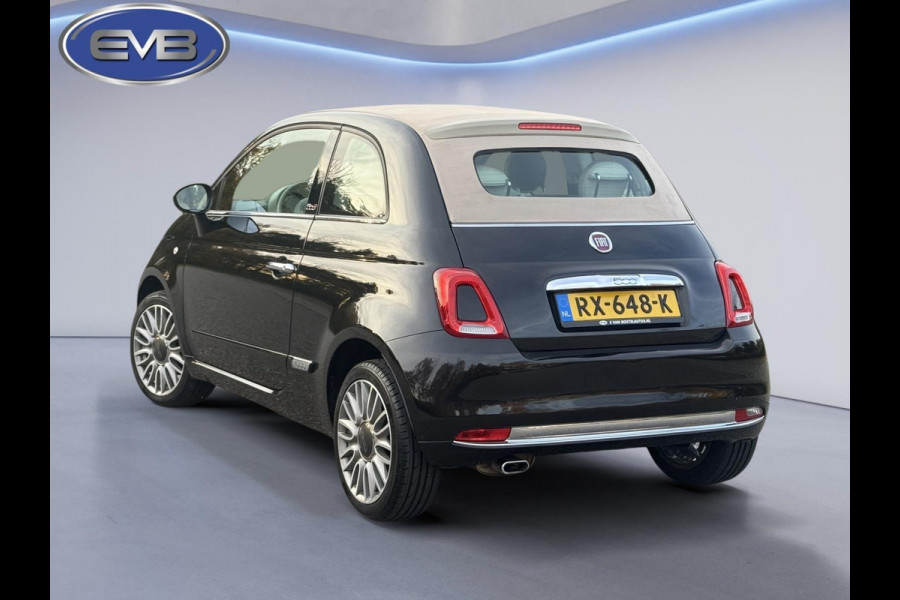 Fiat 500C 1.2 Popstar 4 cilinder , climaat control , cruisecontrol,16 inch, mooie uitvoering