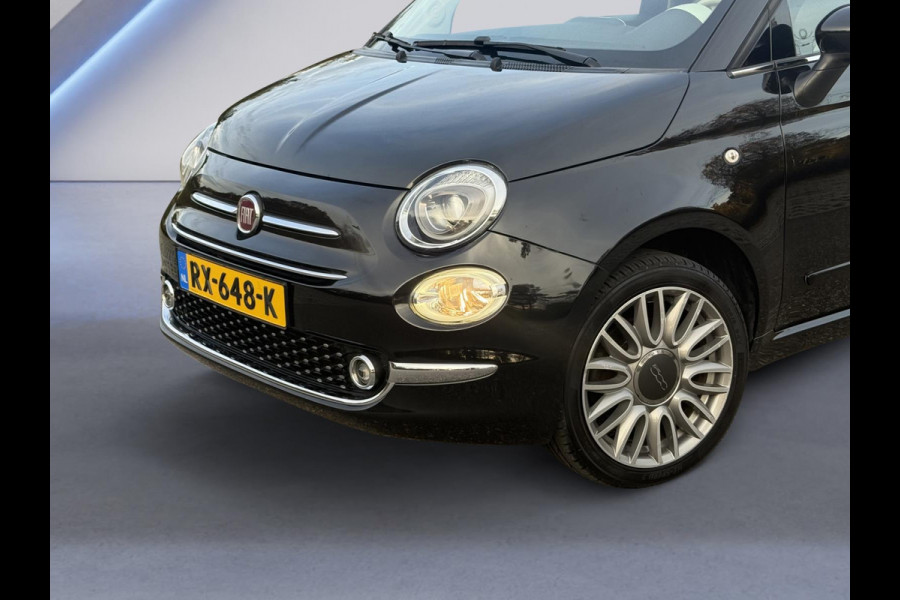Fiat 500C 1.2 Popstar 4 cilinder , climaat control , cruisecontrol,16 inch, mooie uitvoering