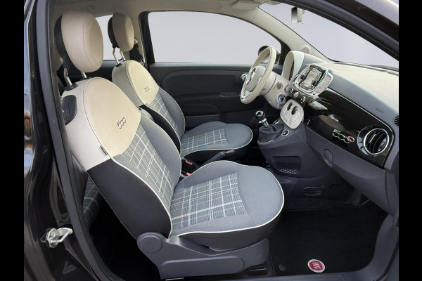 Fiat 500C 1.2 Popstar 4 cilinder , climaat control , cruisecontrol,16 inch, mooie uitvoering