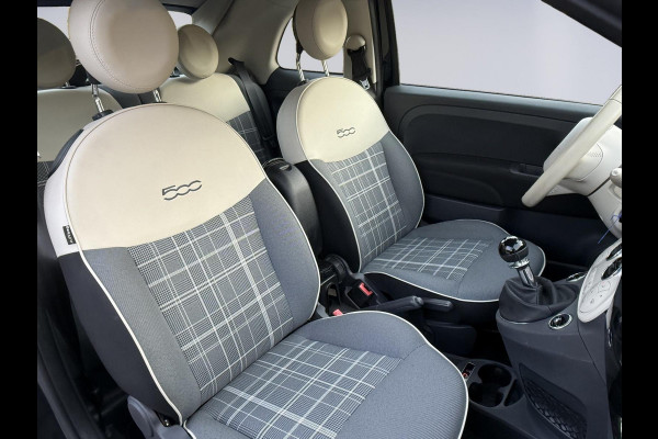 Fiat 500C 1.2 Popstar 4 cilinder , climaat control , cruisecontrol,16 inch, mooie uitvoering