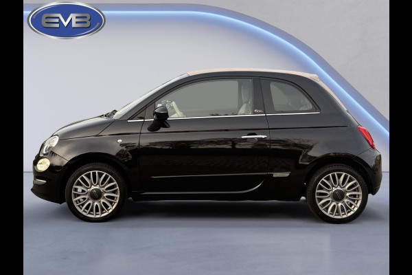 Fiat 500C 1.2 Popstar 4 cilinder , climaat control , cruisecontrol,16 inch, mooie uitvoering