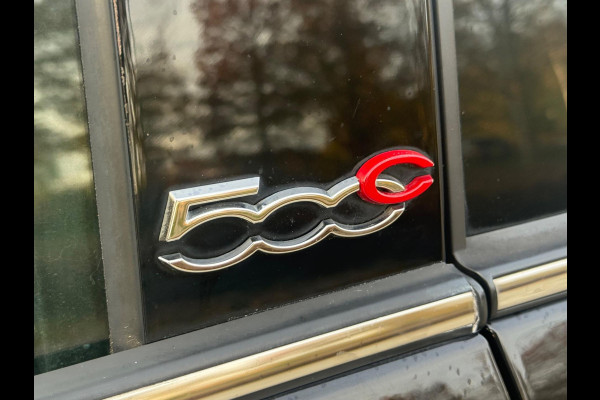 Fiat 500C 1.2 Popstar 4 cilinder , climaat control , cruisecontrol,16 inch, mooie uitvoering