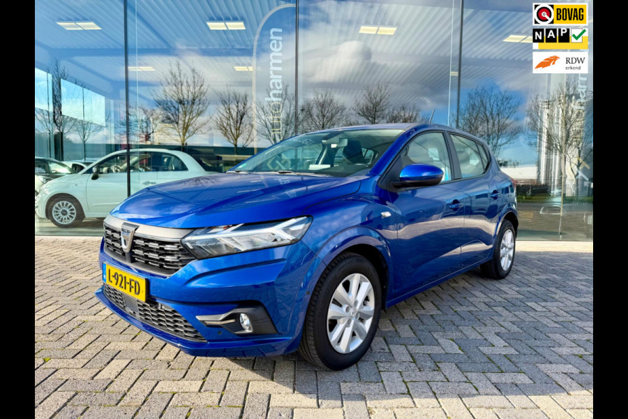 Dacia Sandero 1.0 TCe 90 Comfort, NAP, CarPlay, Camera, Cruise-Control