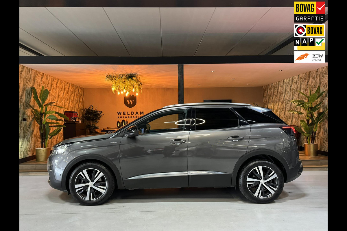Peugeot 3008 1.6 PureTech GT Line Garantie Pano 181 PK Cruise Carplay 360 Camera Clima Navi LED DAB Rijklaar