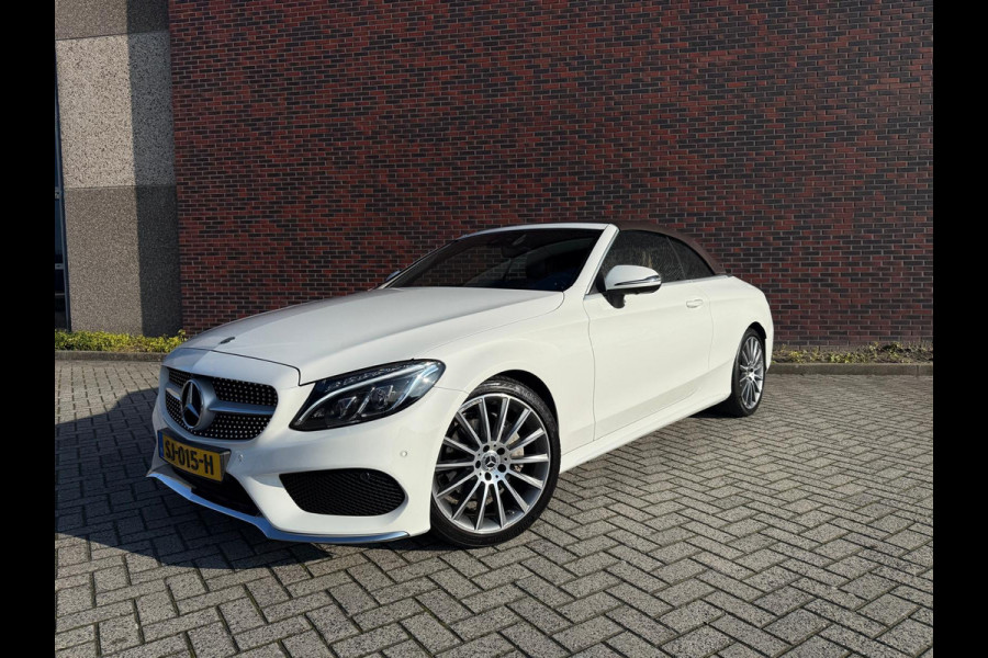 Mercedes-Benz C-Klasse Cabrio 180 Premium Plus AMG Airscarf Burmester 360 Camera Led High-performance