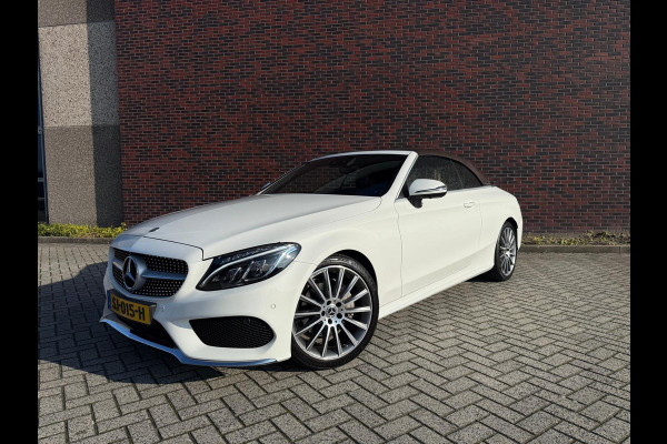 Mercedes-Benz C-Klasse Cabrio 180 Premium Plus AMG Airscarf Burmester 360 Camera Led High-performance