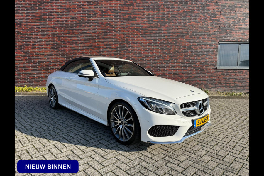 Mercedes-Benz C-Klasse Cabrio 180 Premium Plus AMG Airscarf Burmester 360 Camera Led High-performance