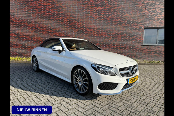 Mercedes-Benz C-Klasse Cabrio 180 Premium Plus AMG Airscarf Burmester 360 Camera Led High-performance