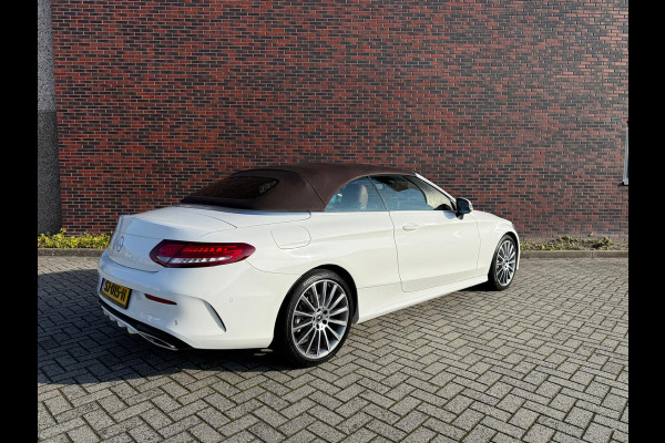 Mercedes-Benz C-Klasse Cabrio 180 Premium Plus AMG Airscarf Burmester 360 Camera Led High-performance