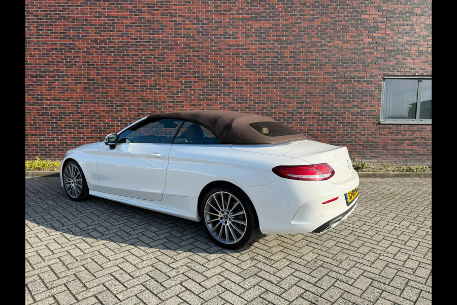 Mercedes-Benz C-Klasse Cabrio 180 Premium Plus AMG Airscarf Burmester 360 Camera Led High-performance