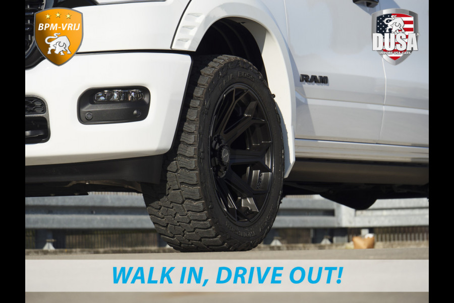 Dodge Ram | 1500 | Limited | Night | 3.0L Twin-Turbo I6 | High Output | | Passenger Display | 14,4 Touch Screen | Harman Kardon | RAMBOX Getoonde accessoires zijn verkrijgbaar tegen meerprijs