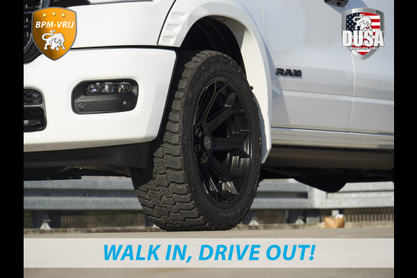 Dodge Ram | 1500 | Limited | Night | 3.0L Twin-Turbo I6 | High Output | | Passenger Display | 14,4 Touch Screen | Harman Kardon | RAMBOX Getoonde accessoires zijn verkrijgbaar tegen meerprijs