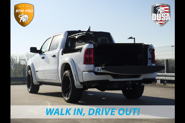 Dodge Ram | 1500 | Limited | Night | 3.0L Twin-Turbo I6 | High Output | | Passenger Display | 14,4 Touch Screen | Harman Kardon | RAMBOX Getoonde accessoires zijn verkrijgbaar tegen meerprijs