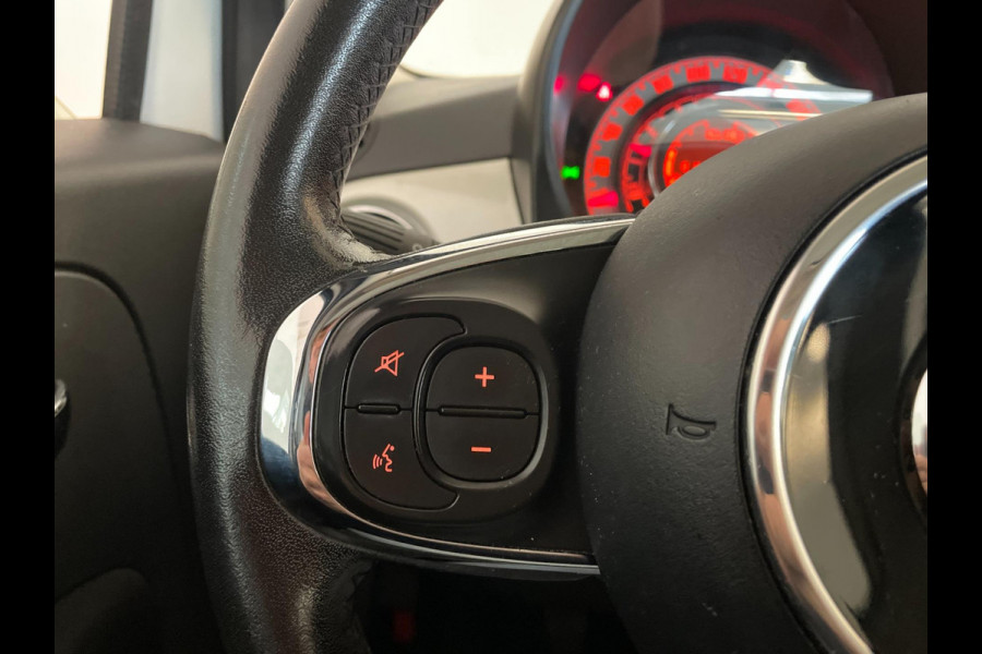 Fiat 500 0.9 TwinAir Turbo Lounge PANO AIRCO NAVI BLUETOOTH MULTI STUUR ELEK RAMEN CENT VERG VELGEN PDC ZEER NETTE AUTO