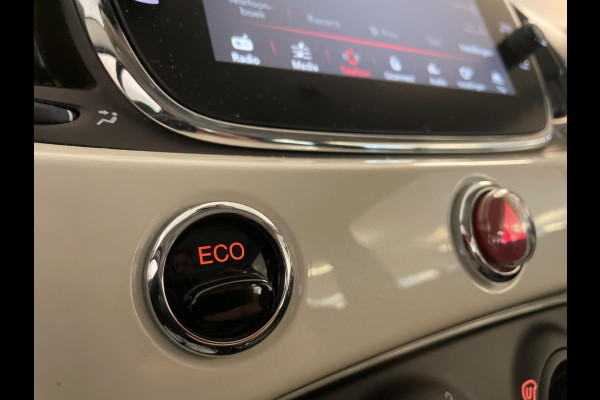 Fiat 500 0.9 TwinAir Turbo Lounge PANO AIRCO NAVI BLUETOOTH MULTI STUUR ELEK RAMEN CENT VERG VELGEN PDC ZEER NETTE AUTO