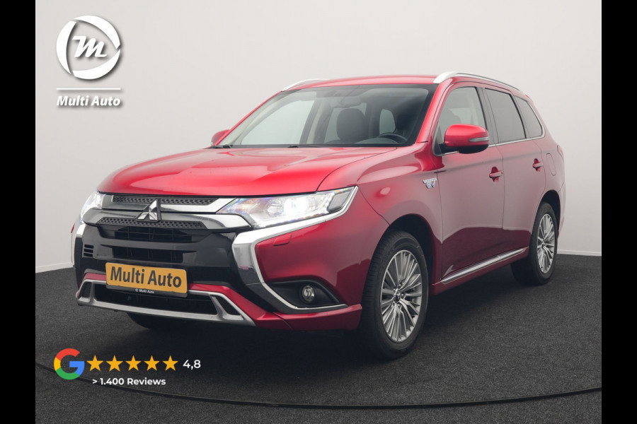 Mitsubishi Outlander 2.4 Intense Plug In Hybrid 225pk Dealer O.H. PHEV | Cruise Control | Camera | Alcantara Sporstoelen Verwarmd | Keyless | Apple Carplay | Navigatie | DAB |
