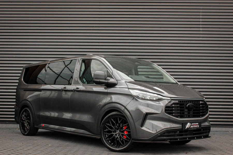 Ford Transit Custom 2.0 TDCI L2H1 136PK DC / DUBBEL CABINE / JB- EDITION / APPLE CARPLAY / 5- ZITS /MY2024/ CAMERA / FULL BLACK