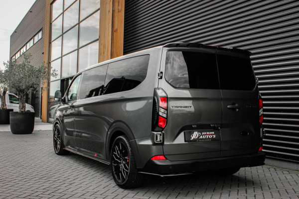 Ford Transit Custom 2.0 TDCI L2H1 136PK DC / DUBBEL CABINE / JB- EDITION / APPLE CARPLAY / 5- ZITS /MY2024/ CAMERA / FULL BLACK