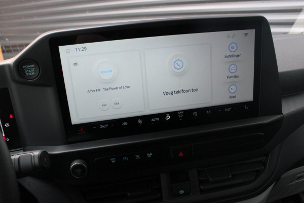 Ford Transit Custom 2.0 TDCI L2H1 136PK DC / DUBBEL CABINE / JB- EDITION / APPLE CARPLAY / 5- ZITS /MY2024/ CAMERA / FULL BLACK