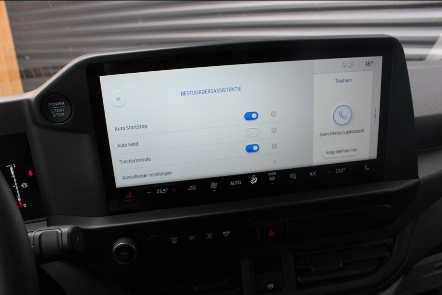 Ford Transit Custom 2.0 TDCI L2H1 136PK DC / DUBBEL CABINE / JB- EDITION / APPLE CARPLAY / 5- ZITS /MY2024/ CAMERA / FULL BLACK