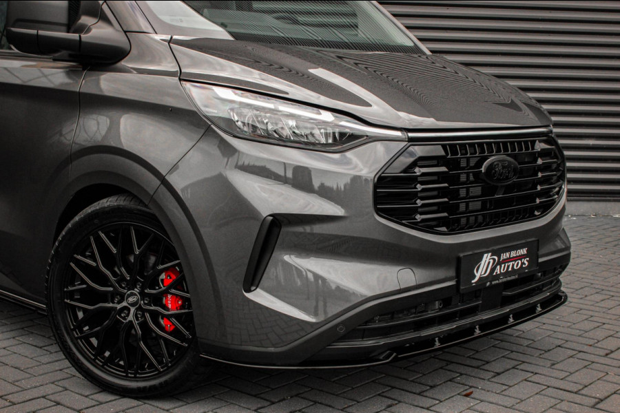 Ford Transit Custom 2.0 TDCI L2H1 136PK DC / DUBBEL CABINE / JB- EDITION / APPLE CARPLAY / 5- ZITS /MY2024/ CAMERA / FULL BLACK