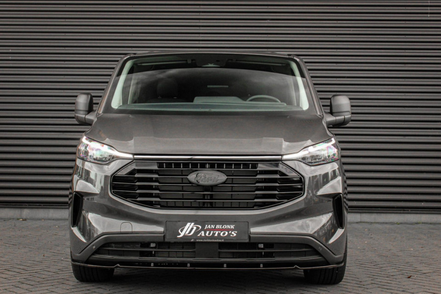 Ford Transit Custom 2.0 TDCI L2H1 136PK DC / DUBBEL CABINE / JB- EDITION / APPLE CARPLAY / 5- ZITS /MY2024/ CAMERA / FULL BLACK
