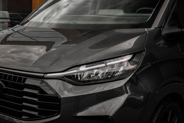 Ford Transit Custom 2.0 TDCI L2H1 136PK DC / DUBBEL CABINE / JB- EDITION / APPLE CARPLAY / 5- ZITS /MY2024/ CAMERA / FULL BLACK