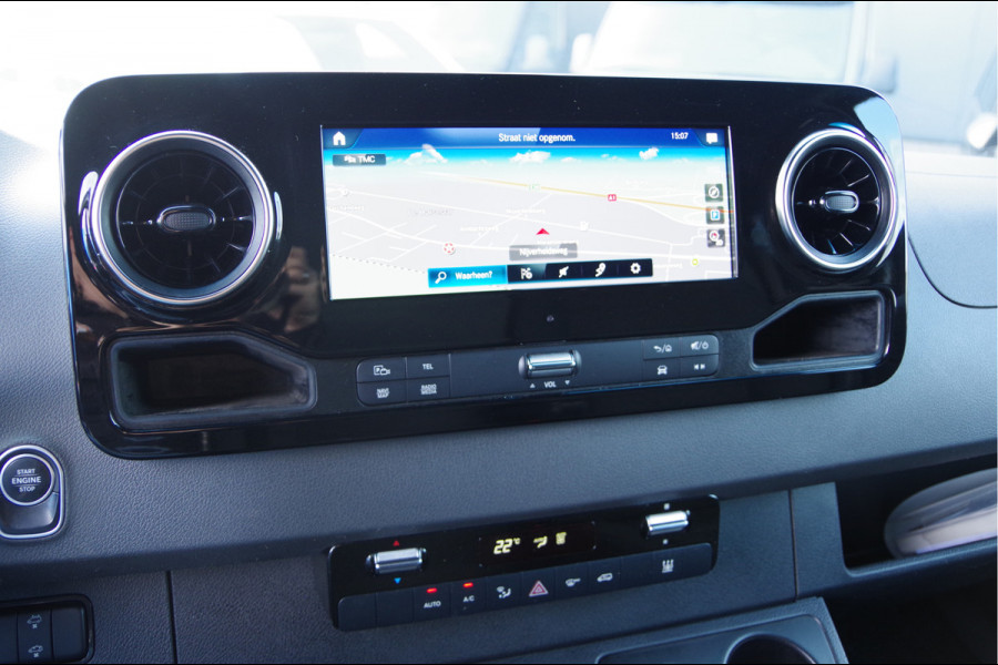 Mercedes-Benz Sprinter 319 3.0 CDI V6 L2H2 AUT. LED, 360 CAMERA, ADAPT. CRUISE, TREKHAAK, MBUX 10'', STANDKACHEL, NAVI, CLIMA, PARKEERSENSOREN, APPLE C