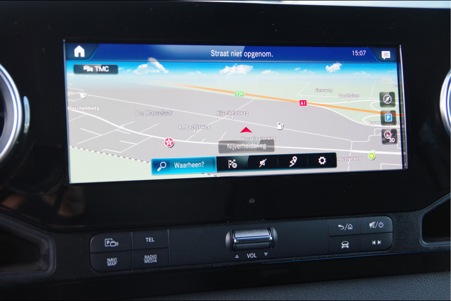 Mercedes-Benz Sprinter 319 3.0 CDI V6 L2H2 AUT. LED, 360 CAMERA, ADAPT. CRUISE, TREKHAAK, MBUX 10'', STANDKACHEL, NAVI, CLIMA, PARKEERSENSOREN, APPLE C