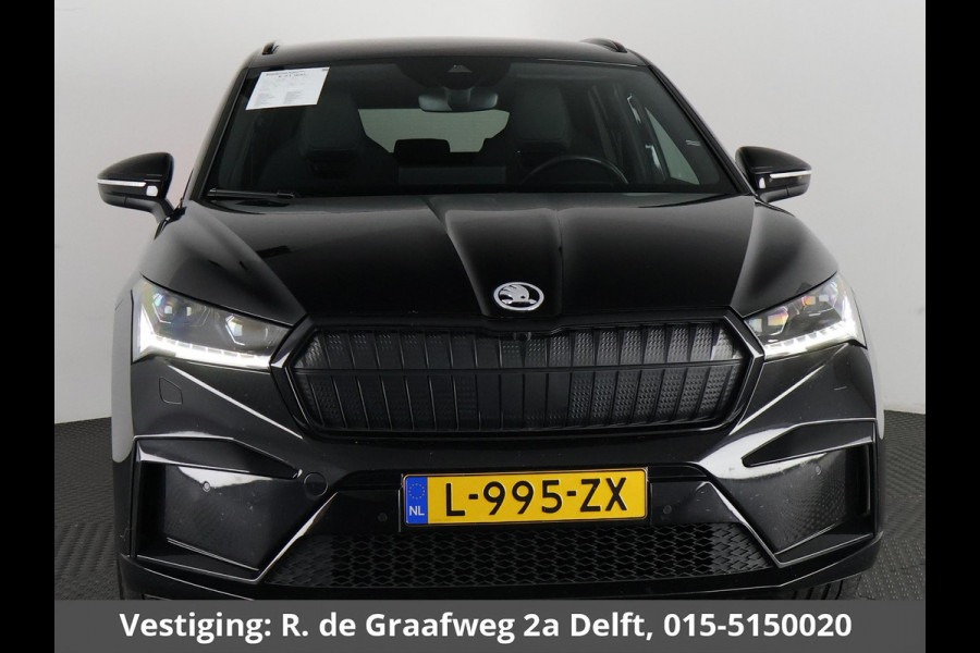 Škoda ENYAQ iV 60 Sportline | Accu SOH 92% | Navigatie | Half Leder | Parkeersensoren |