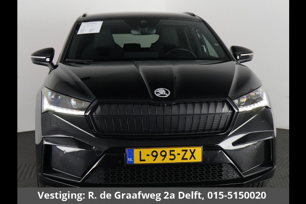 Škoda ENYAQ iV 60 Sportline | Accu SOH 92% | Navigatie | Half Leder | Parkeersensoren |