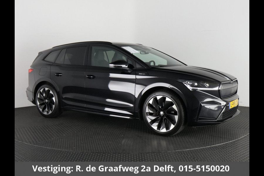 Škoda ENYAQ iV 60 Sportline | Accu SOH 92% | Navigatie | Half Leder | Parkeersensoren |
